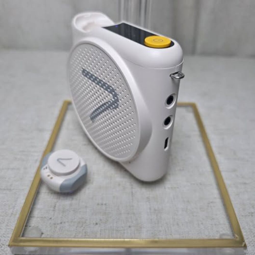 7rymz Wireless Lavalier Mic Voice Amplifier 3.5mm White